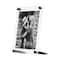 Wexel Art Clear Acrylic Tabletop Floating Picture Frame with Graphite Hardware